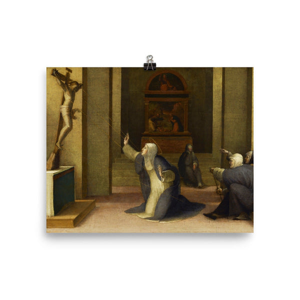 Saint Catherine of Siena Receiving the Stigmata - CACompany