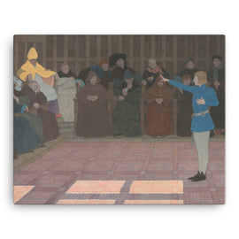 The Trial of Joan of Arc (Scenes from the Life of St. Joan of Arc) - Louis Maurice Boutet de Monvel