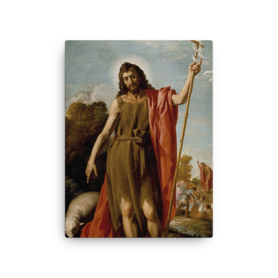 Saint John the Baptist in the Wilderness - José Leonardo