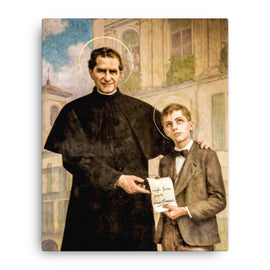 St. John Bosco and St. Dominic Savio - Paolo Giovanni Crida