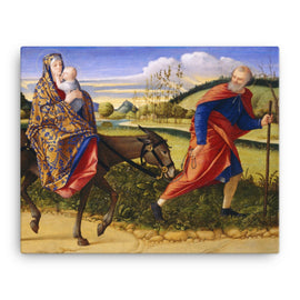 Flight into Egypt ( Fuga in Egitto ) - Vittore Carpaccio