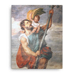 St. Christopher carrying the Christ Child