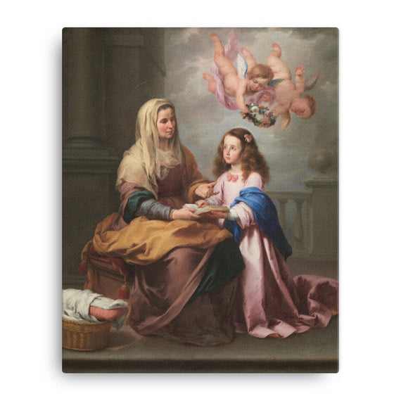 St. Anne Teaching the Virgin to Read