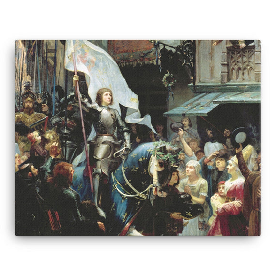 Entrance of St. Joan of Arc into Orleans - Jean-Jacques Scherrer