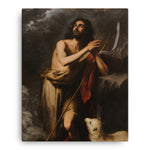 Saint John the Baptist in the desert - Bartolomé Esteban Murillo
