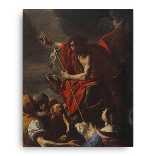 St John the Baptist Preaching - Mattia Preti