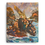 "The Flood and the Raft"  (The Glorious Dreams of St. John Bosco)