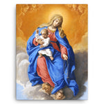 Madonna of the Rosary (Madonna del Rosario) -Simone Cantarini