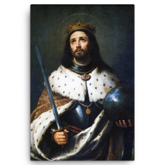 Saint Ferdinand III of Castile (San Fernando) - Murillo