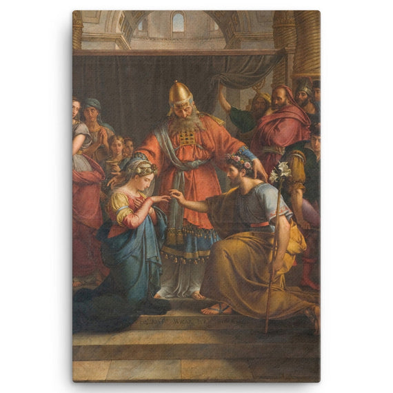 Betrothal of Our Lady and St. Joseph - Jean-Baptiste Wicar