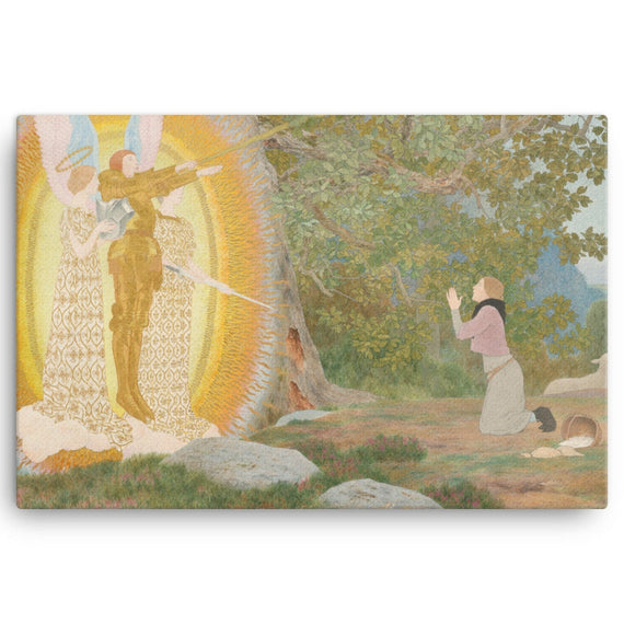 The Vision and Inspiration (Scenes from the Life of St. Joan of Arc) - Louis Maurice Boutet de Monvel