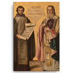 Saints Cyril and Methodius Equal to the Apostles, Enlighteners of the Slavs. Artist: Uros Predic (Serbia). 1912