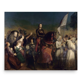 Entry of Joan of Arc into Orléans - Henry Scheffer