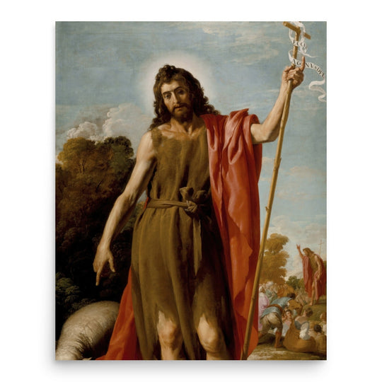 Saint John the Baptist in the Wilderness - José Leonardo