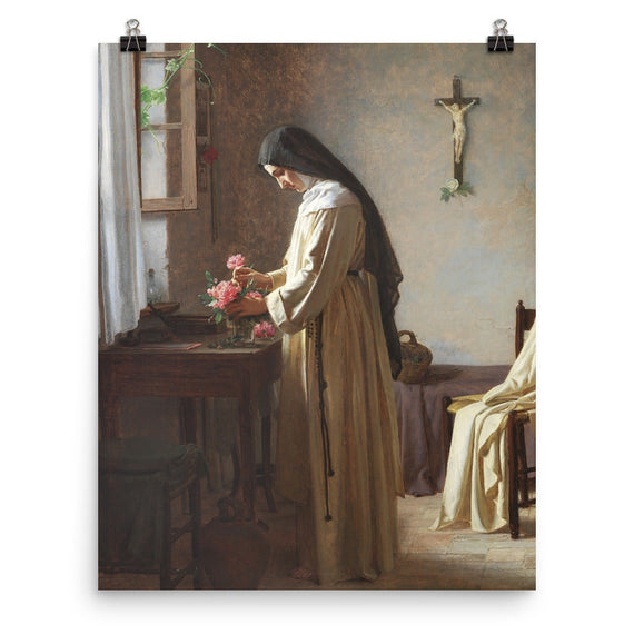 A Nun in the Morning in Her Cell (En Nonne om Morgenen i sin Celle)