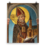 Panel painting of Saint Ansgar