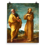Saints Peter and Francis of Assisi