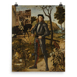 Young Knight in a Landscape