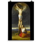 Crucifixion with Mary Magdalene Kneeling and Weeping