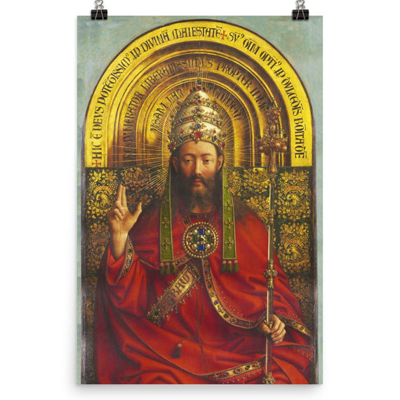 Ghent Altarpiece - Christ the King