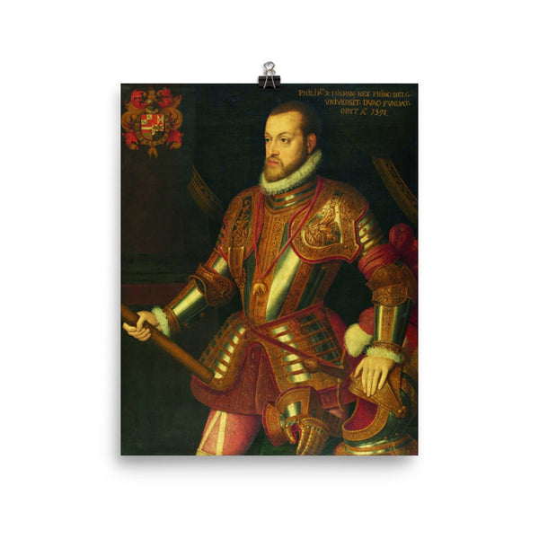 Portrait of Philip II (1527-1598), King of Spain - CACompany