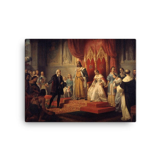 Cristopher Columbus at the Court of the Catholic Monarchs