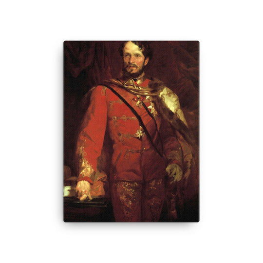 Count Gyula Andrássy as Austrian-Hungarian foreign minister