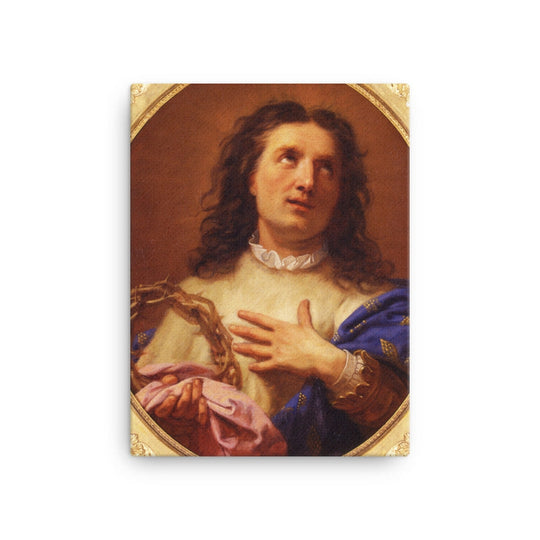 Saint Louis Holding the Crown of Thorns