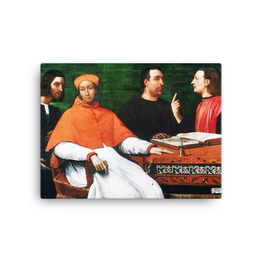 Cardinal Bandinello Sauli, His Secretary, and Two Geographers