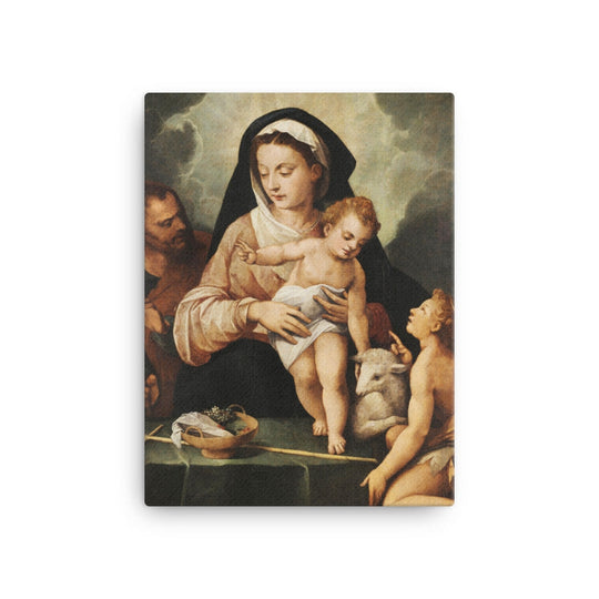 The Holy Family and Saint John the Baptist