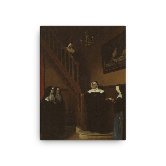 The Reception of a Letter Inside the Cloister