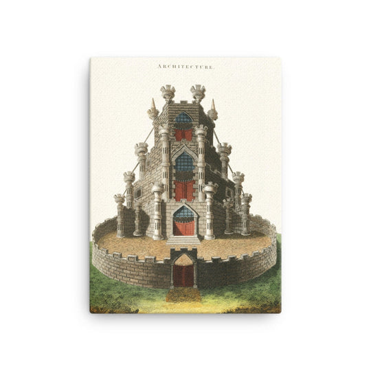 A View of the Castle of Old Sarum