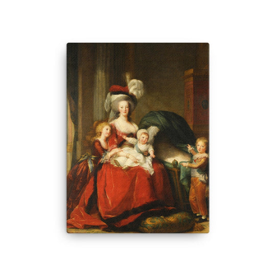 Marie-Antoinette de Lorraine-Habsbourg, queen of France, and her children