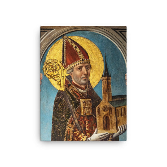 Panel painting of Saint Ansgar