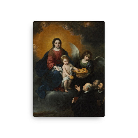 The Infant Christ Distributing Bread to the Pilgrims