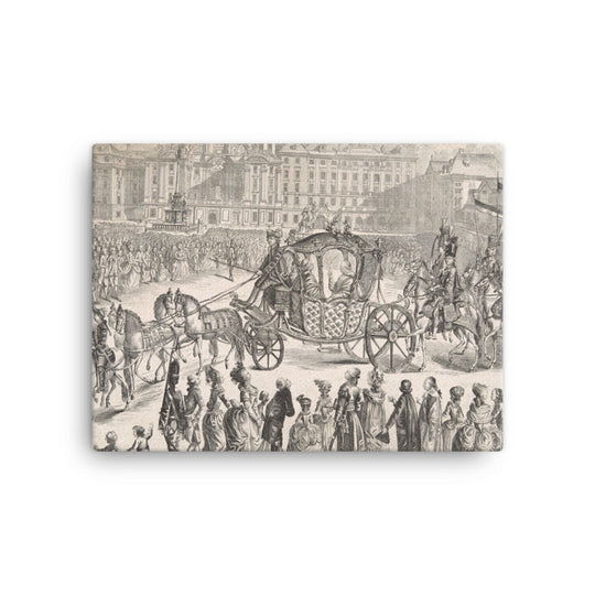 Pope Pius on Easter Sunday in the Courtyard of Vienna