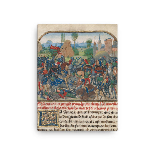 The Battle before Roussillon's Castle