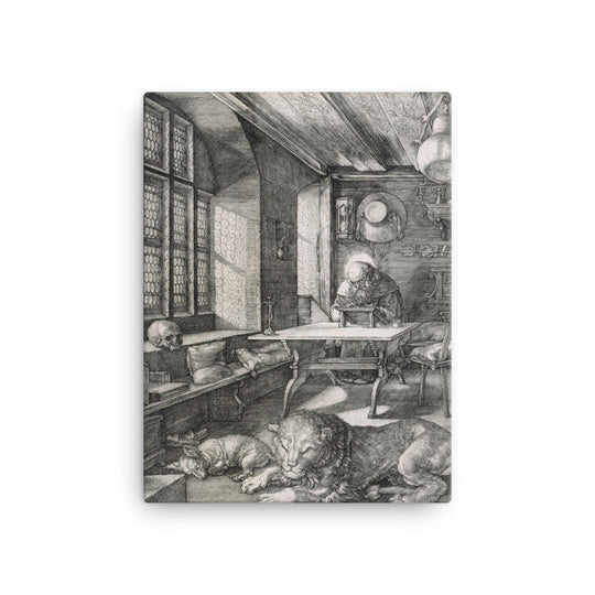 Saint Jerome in his Study