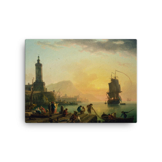 A Calm at a Mediterranean Port