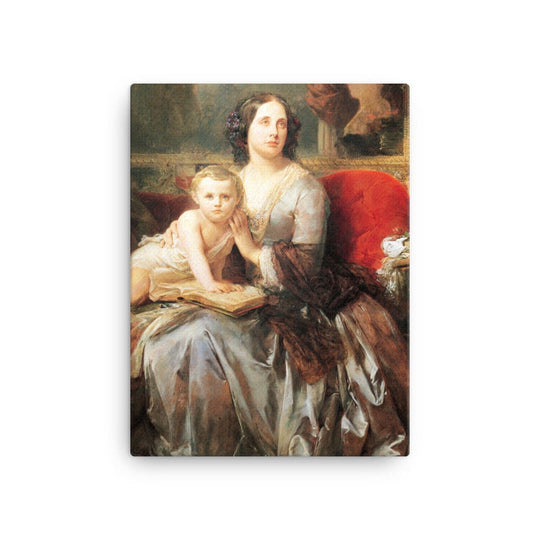 Maria Brignole-Sale, Duchess of Galliera, with her son Filippo