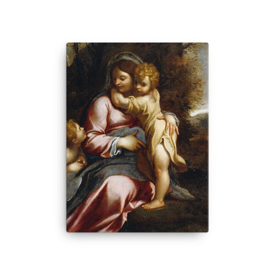 Madonna and Child with Saint John