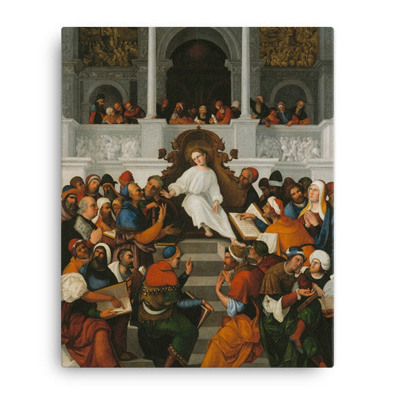 The Twelve-Year-Old Jesus Teaching in the Temple