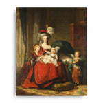 Marie-Antoinette de Lorraine-Habsbourg, queen of France, and her children