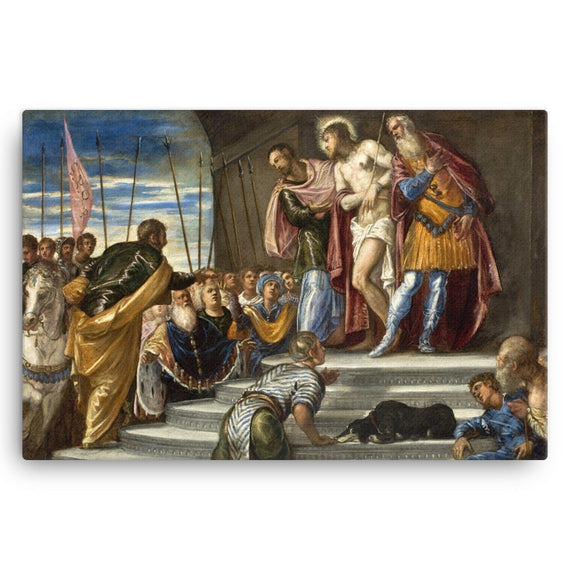 Ecce Homo or Pilate Presents Christ to the Crowd
