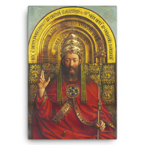 Ghent Altarpiece - Christ the King