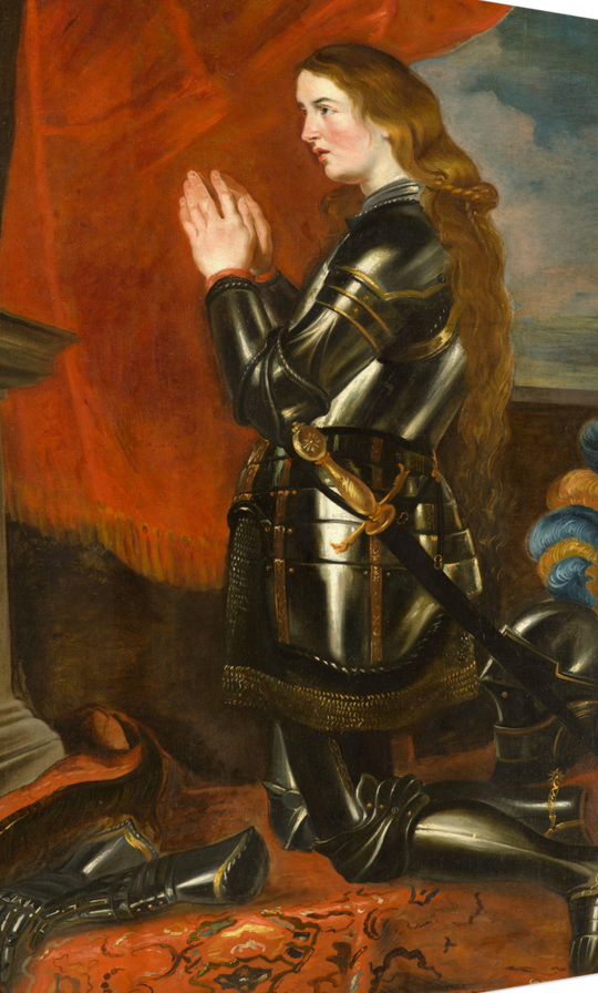 St. Joan of Arc in Prayer