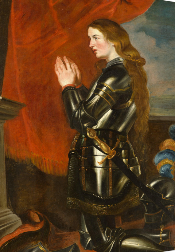 St. Joan of Arc in Prayer